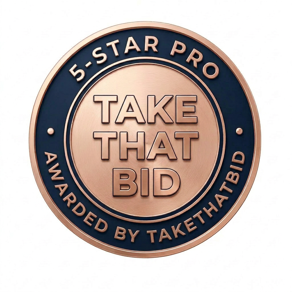 5-Star Pro — Awarded by TakeThatBid